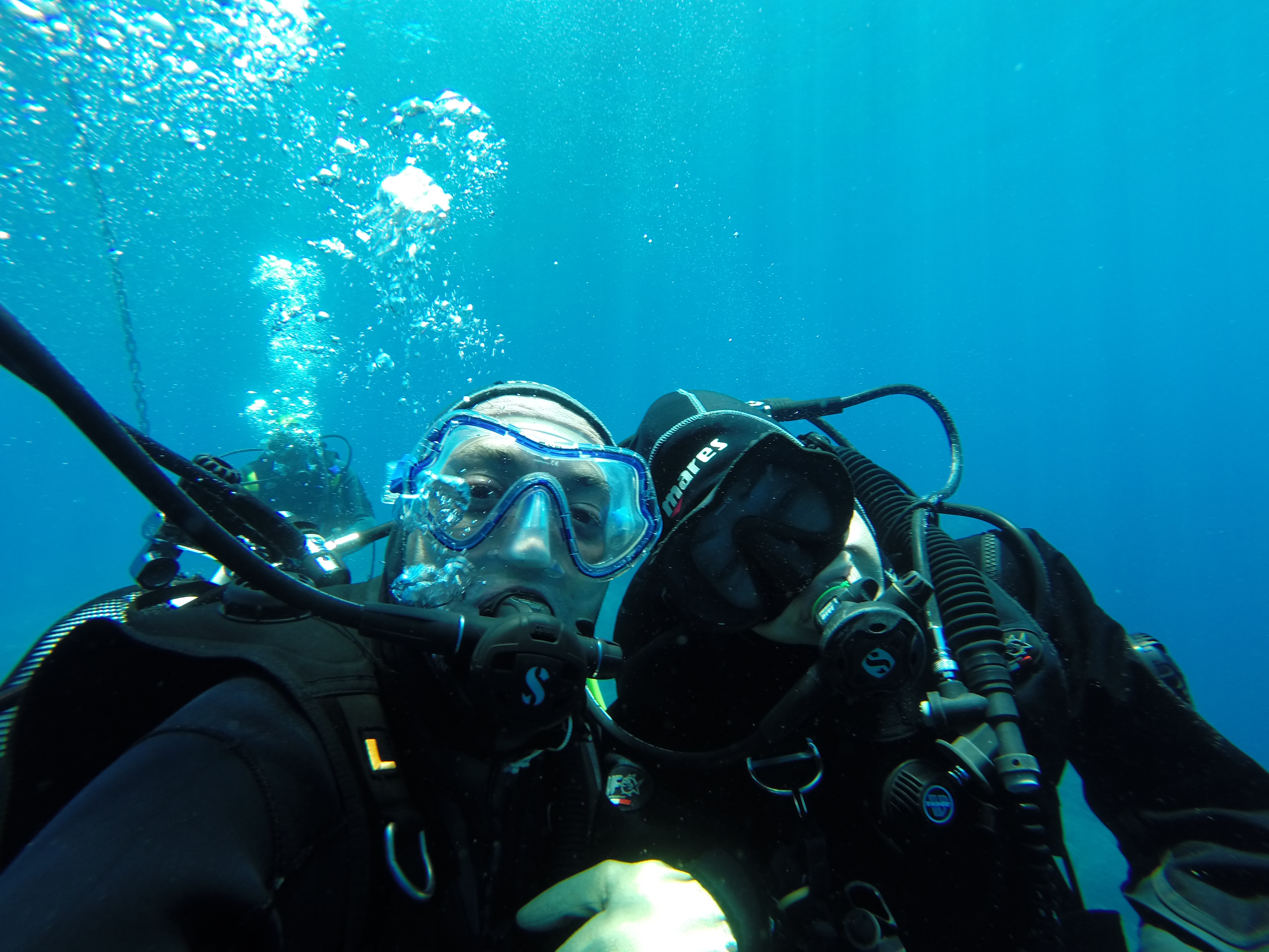 Baptême de plongée à Marina di Campo pour Débutants avec Marina di Campo Diving Elba.