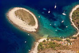 Private Boat Trip from Hvar to the Pakleni Islands with Snorkeling from Boka Boats Hvar.