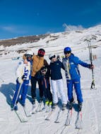 Private Ski Lessons for Adults of All Levels (from 13 y.) from Universal Ski School Sierra Nevada.