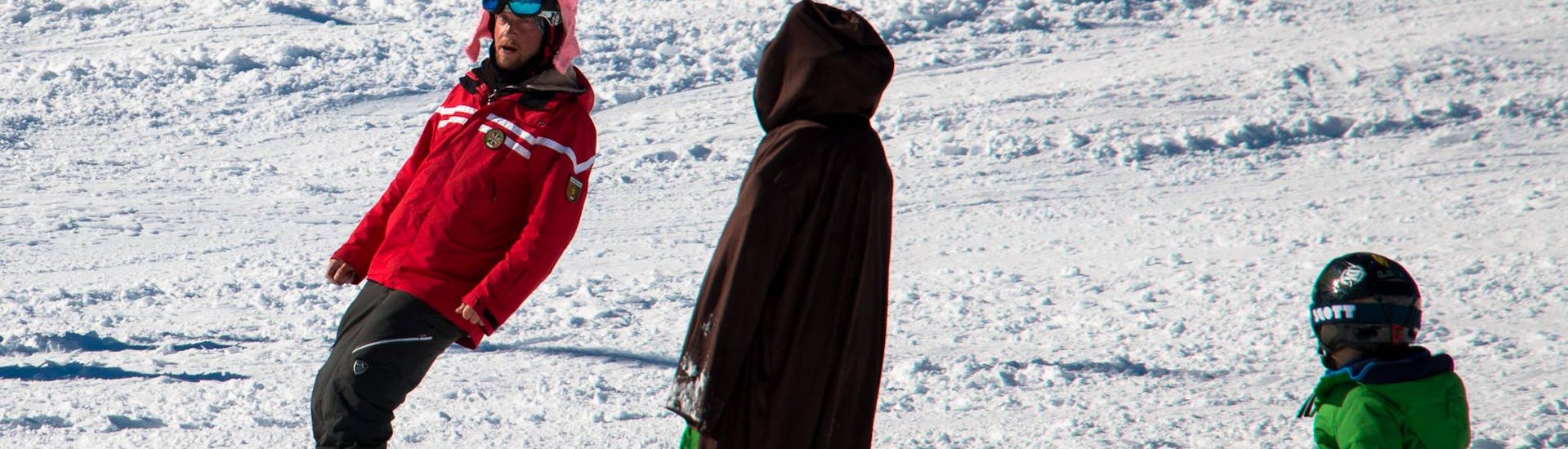 Clases de snowboard privadas a partir de 5 años para todos los niveles.