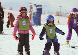 Skilessen voor kinderen vanaf 3 jaar - beginners met Escuela Ski Cerler.