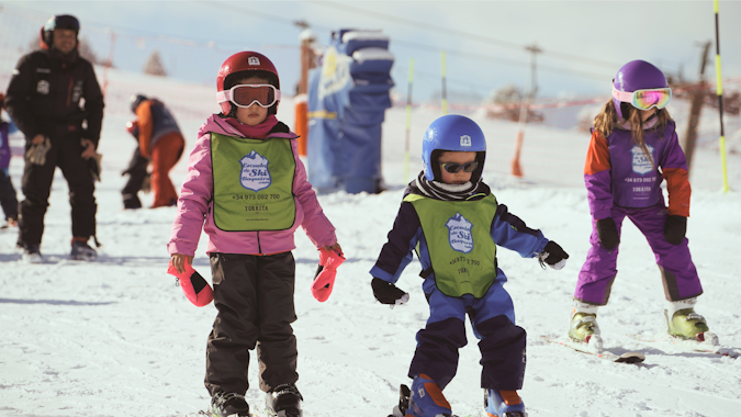 Kids Ski Lessons (3-5 y.) for Beginners