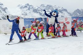 Skilessen voor kinderen vanaf 3 jaar - beginners met Scuola di Sci Marilleva.