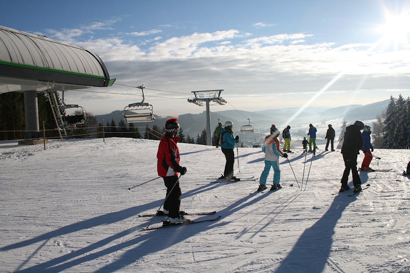 Skikurs für Jugendliche (11-16 J.) für leicht Fortgeschrittene.