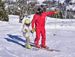 Skilessen voor Kinderen (3-12 jaar) voor Beginners - Halve dag met Ski School Jochberg.