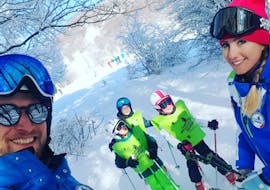 Cours de ski Enfants dès 5 ans pour Débutants avec Scuola Sci Freeski Roccaraso.