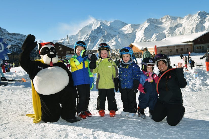 Lezioni di sci per bambini a partire da 2 anni principianti assoluti.