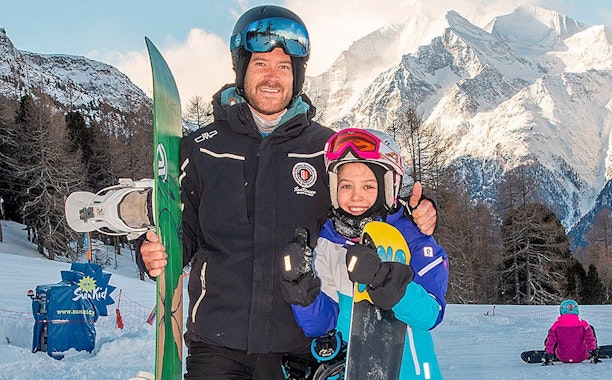 Private Snowboarding Lessons for Kids & Adults (from 4 y.) of All Levels