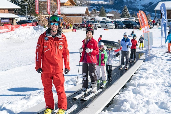 Adult Ski Lessons for First Timers + Ski Hire & Transfer from Interlaken