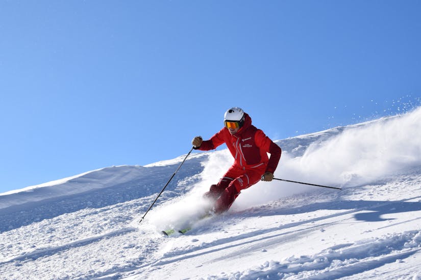 Skilessen voor volwassenen voor Skiërs met Ervaring.