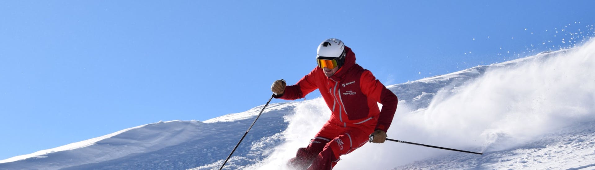 Clases de esquí para adultos a partir de 15 años con experiencia.