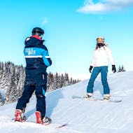 Privé snowboardlessen vanaf 4 jaar voor alle niveaus met Scuola Sci Scie di Passione Folgaria.