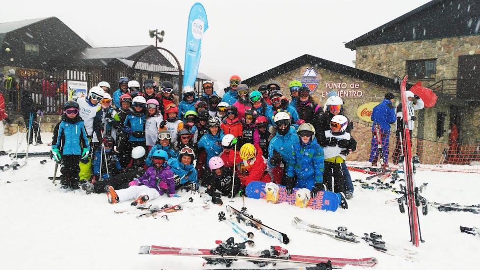 Skilessen voor kinderen vanaf 7 jaar - beginners.