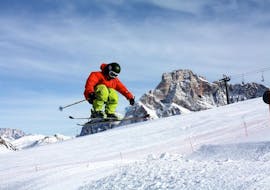Clases de esquí privadas para adultos a partir de 4 años para todos los niveles con Maestri di Sci Moena.