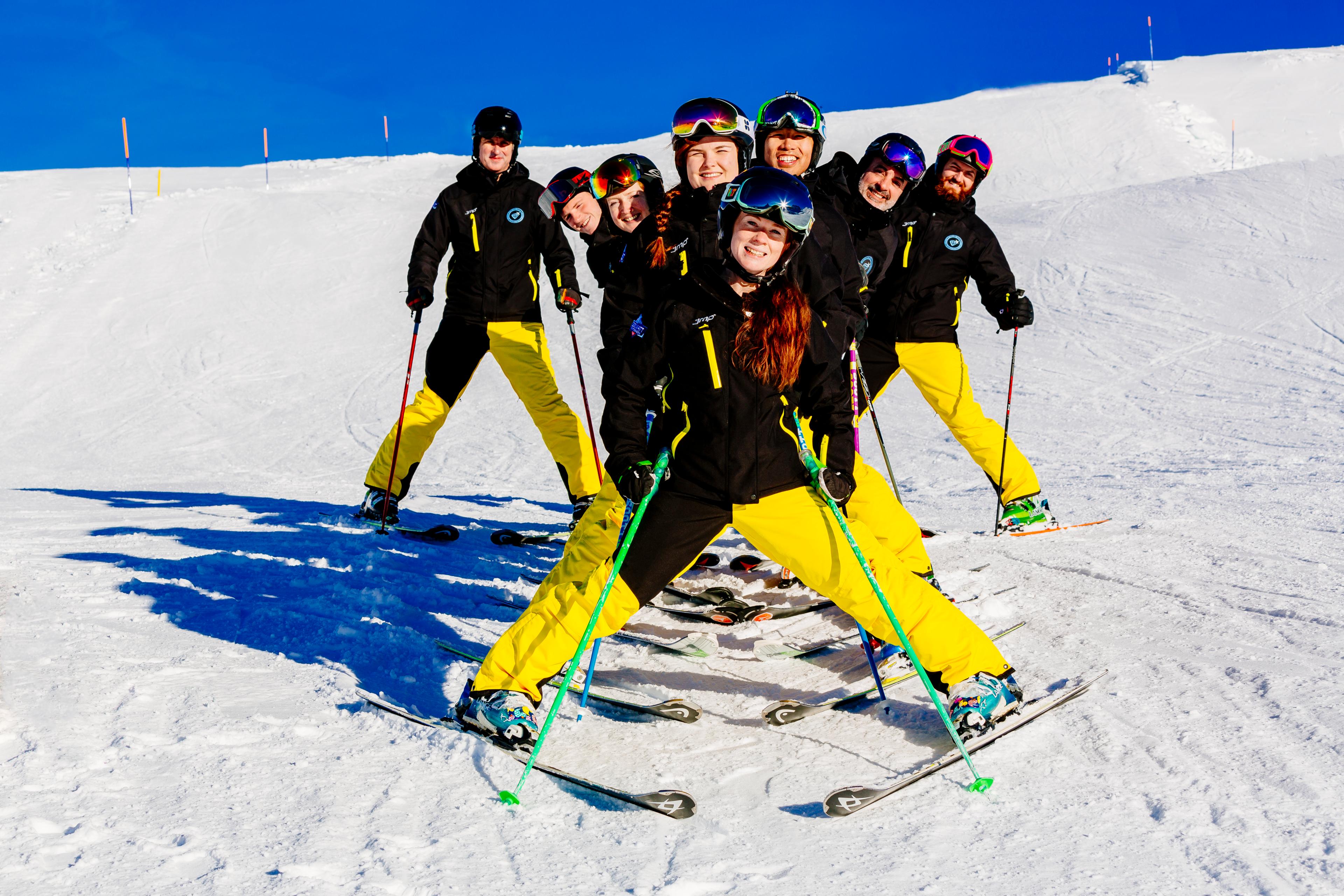 Our team of ski instructors - looking forward to seeing you!