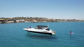 Privé Boottocht langs de kust van Protaras met Cornelia Luxury Yacht Cruiser Famagusta.
