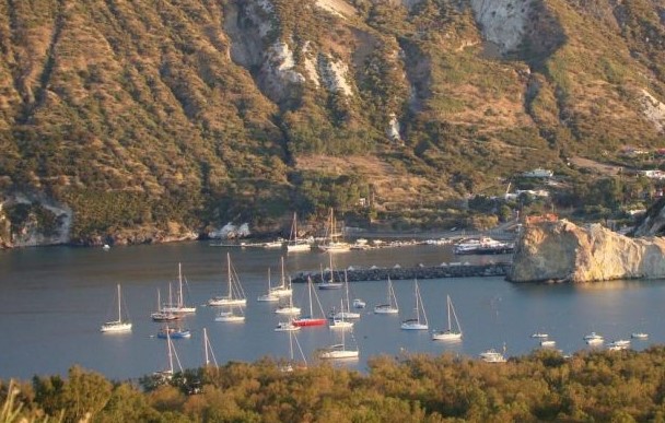 Picture of the Vulcano port taken during the Boat Trip of Vulcano with Swimming Stops.