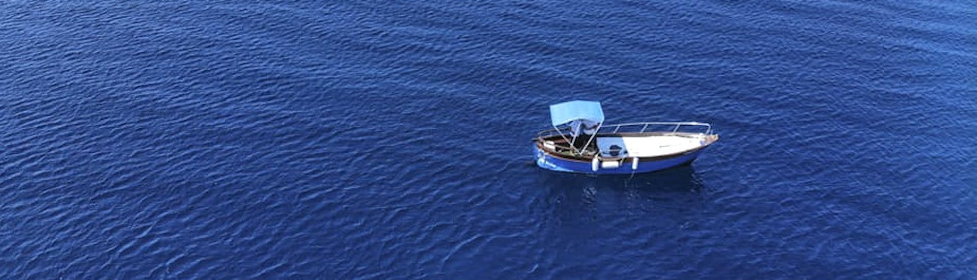 Bootstour von Gallipoli zur Insel Sant'Andrea.