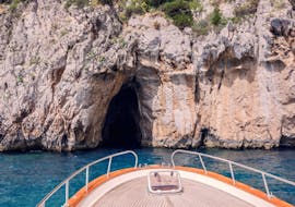 Das Boot von Kaleidos während der privaten Bootstour von La Spezia nach Cinque Terre.