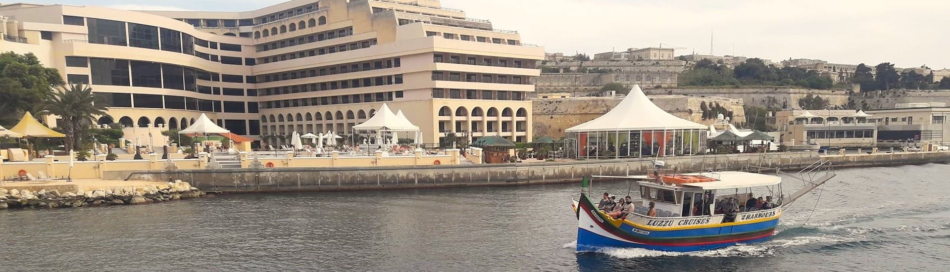 De havens waar je naartoe gaat tijdens de Boottocht langs de havens van Valletta en Marsamxett met Luzzu Cruises Malta.
