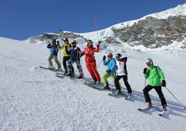 Kinder-Skikurs (7-13 J.) für alle Levels mit Schweizer Skischule Saas-Fee