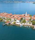 Vista dell'Isola Pescatori che puoi raggiungere con Transfer in barca da Stresa a Isola Pescatori con Lake Tours Stresa.