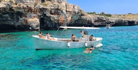 Boat Trip from Santa Maria di Leuca to the Adriatic and Ionian Caves from Barca del Porto Leuca.