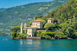 Foto de una parada durante el paseo en barco privado desde Tremezzina, en el Lago de Como.