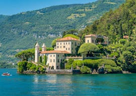 Foto de una parada durante el paseo en barco privado desde Tremezzina, en el Lago de Como.