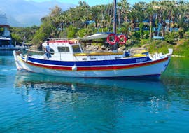 Our boat is waiting for you for a Private Boat Trip along the Cretian Coastline with Zorbas Cruises Hersonissos.