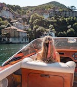 Paseo  privado en barco desde Tremezzina por el Lago de Como - Día completo con Cadenazzi Lake Como.