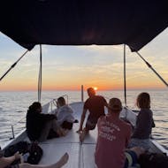 Bootstour bei Sonnenuntergang ab Manarola entlang der Cinque Terre mit Aperitif mit Stella Boat Tour Cinque Terre.