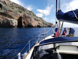 Private Segeltour ab Santa Maria di Leuca mit Mittagessen mit Morgana Sailing Leuca.