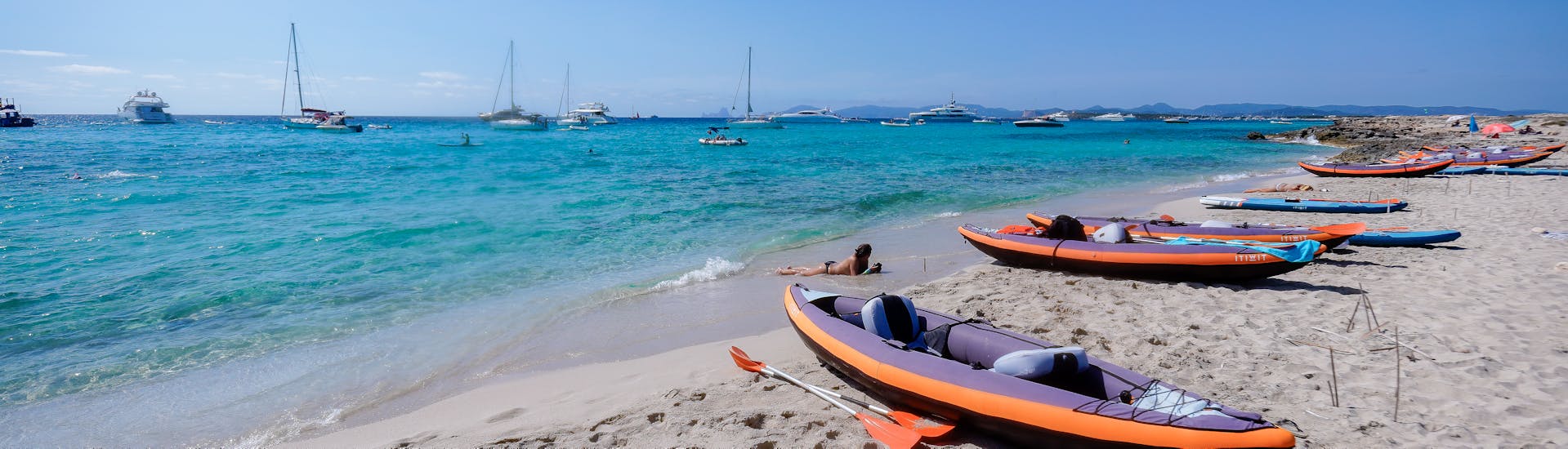 All-Inclusive-Bootstour ab Ibiza mit Zwischenstopp in Formentera.