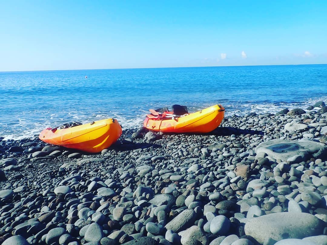 Canoë-kayak à la réserve naturelle de Garajau à Madère avec Snorkeling.