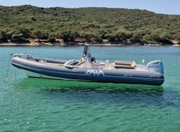 RIB-Bootsverleih in Porto Rotondo (bis zu 10 Personen) mit Führerschein mit Summer Service Boat Rental Porto Rotondo.