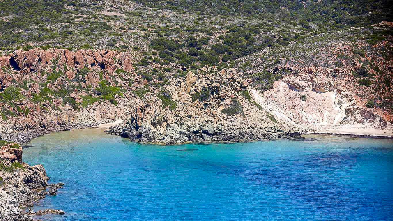 Half day morning Catamaran Trip around Milos with Snorkeling and Lunch.