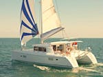 Imagen del Paseo en catamarán al atardecer por el Golfo de Alghero con aperitivo y snorkel con All Sailing Alghero.