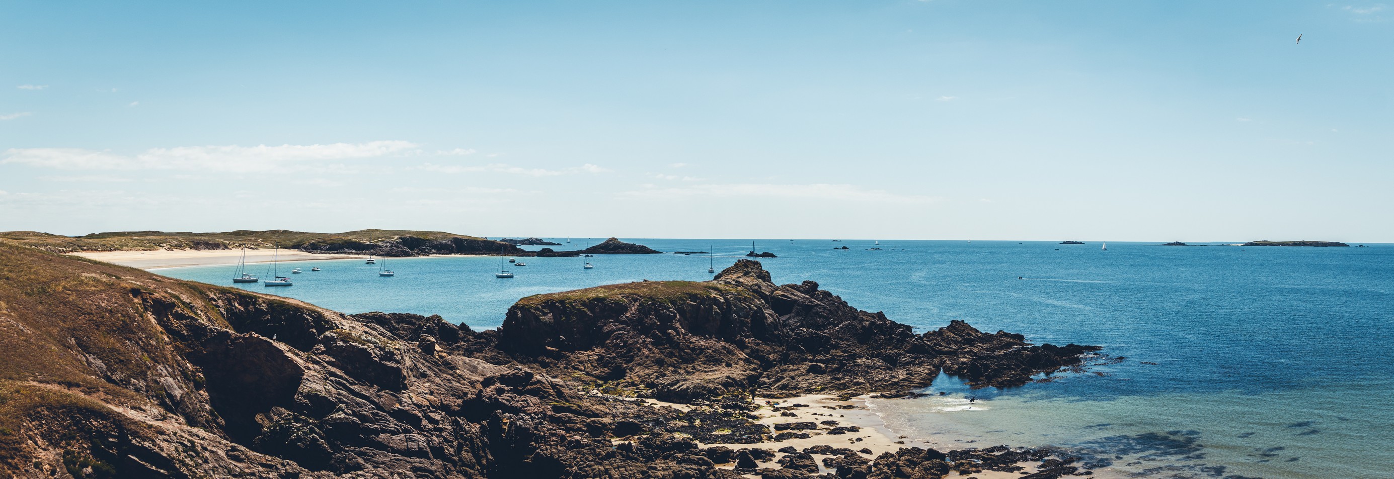 Bootstour von Arzon - Island of Houat mit Sightseeing.