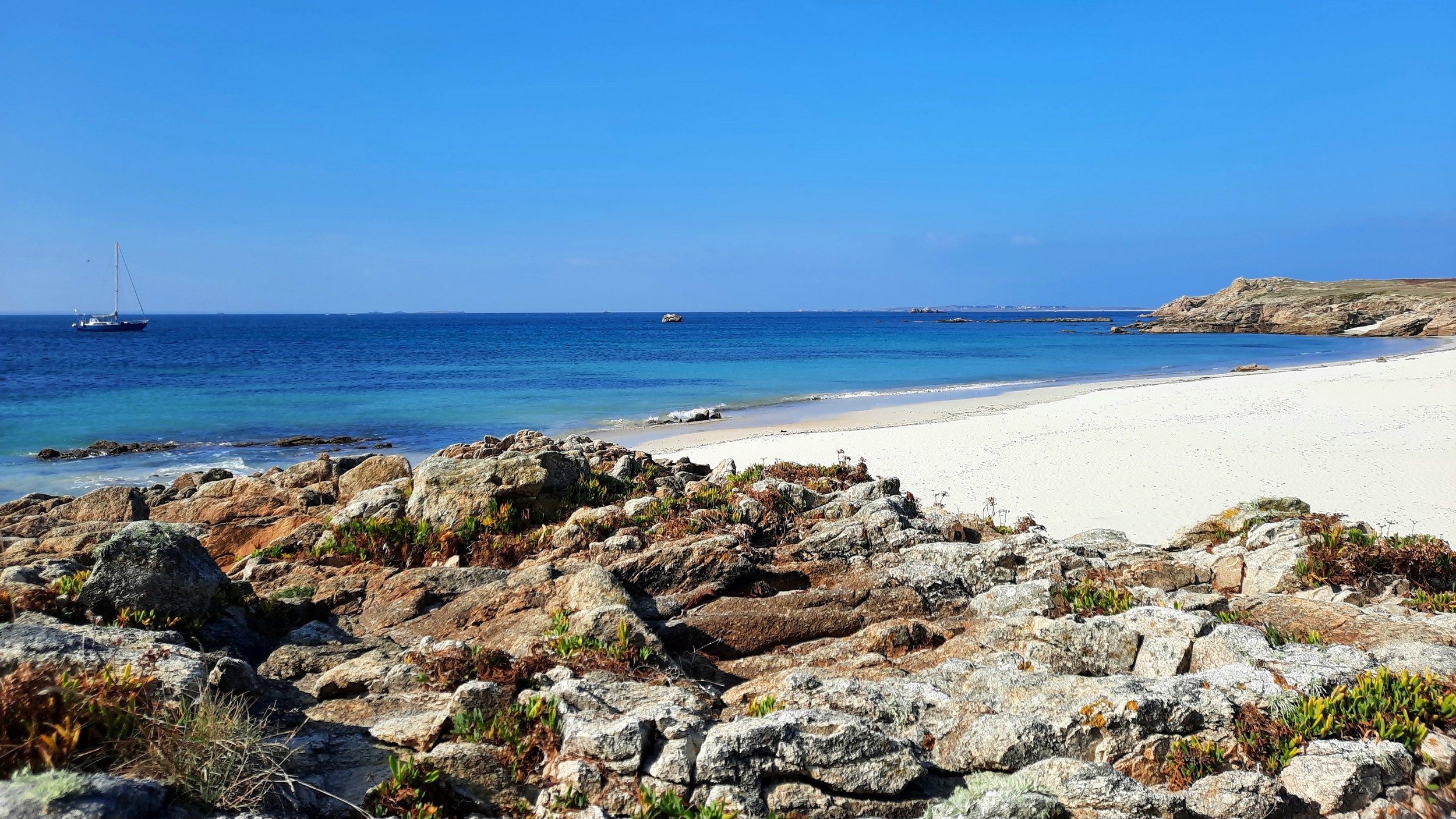Balade en bateau vers l'île d'Hœdic avec escale de 6 heures.