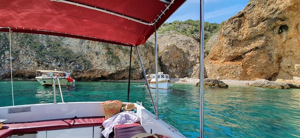 Boat Trip to Moščenićka Draga and the Cliffs of Brseč with Snorkeling from ML Aquatics Opatija.