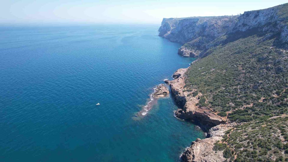 The views you can see of Cova Tallada and the Marine Reserve during a boat trip from Dénia to Cova Tallada and the Marine Reserve with Mundo Marino Denia-Jávea.
