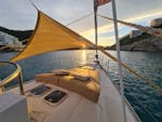 Privé zeilboottocht van Santa Pola naar Platja de Tabarca met zwemmen & zonsondergang met NavegaMed.