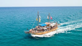 Zeilboottocht naar Lindos Strand met Magellanos Daily Sea Cruises Rhodes.