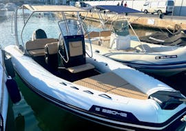 Boat used during the boat Rental in Gżira (up to 7 people) from Big D Charters Malta.