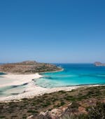 The beautiful Balos Lagoon during a boat Trip to Gramvousa and Balos with Transfer from Chania Area from Quality Travel Crete.