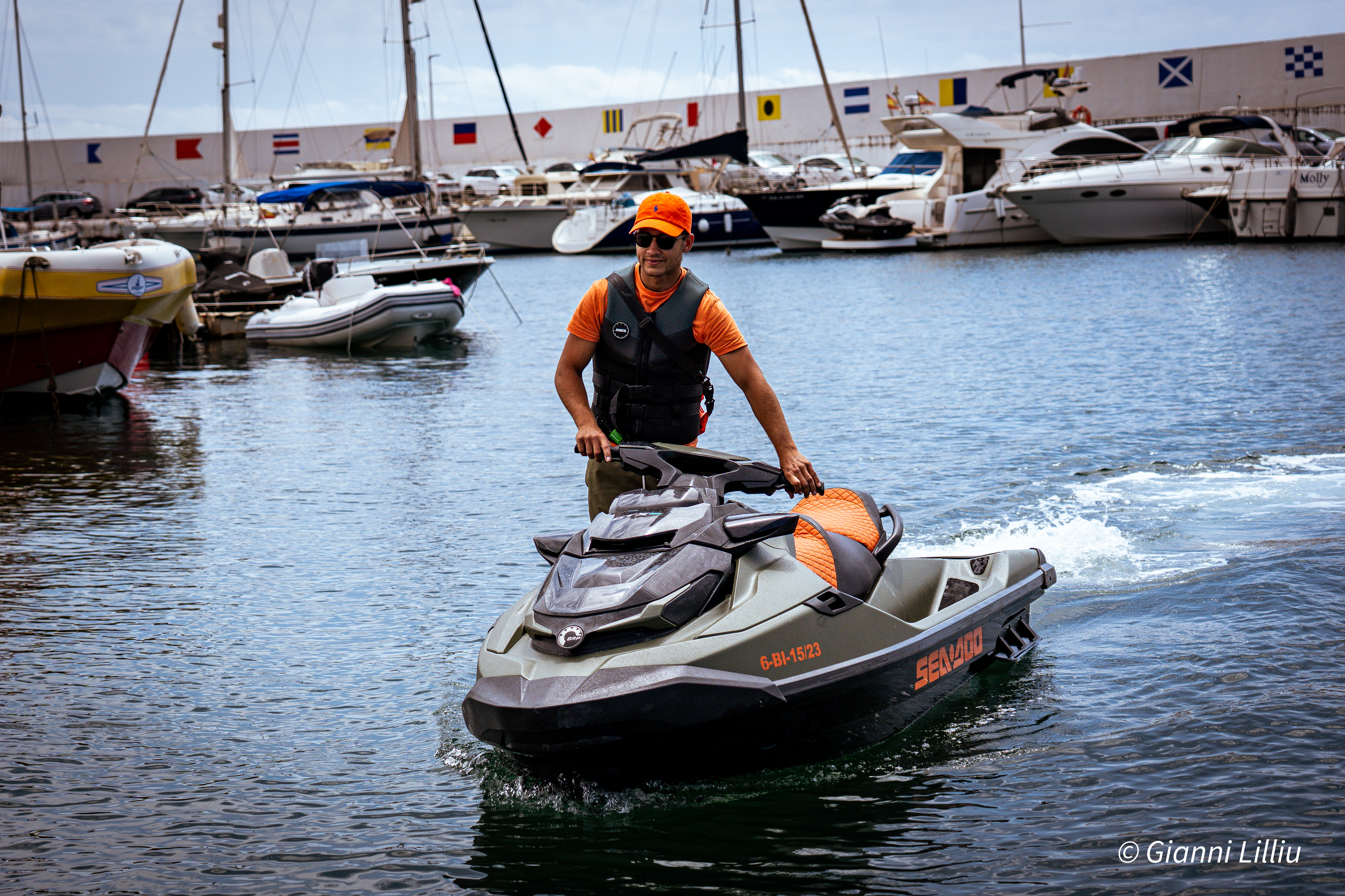Moto d'acqua a Marbella.