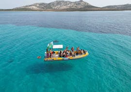 The RIB boat you will use during the RIB Boat Trip from Stintino to Asinara National Park with Apéritif from North West Sea Excursions Asinara.