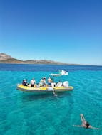 Paseo en barco privado de Stintino a Parque Nacional de la Asinara  & baño en el mar con North West Sea Excursions Asinara.