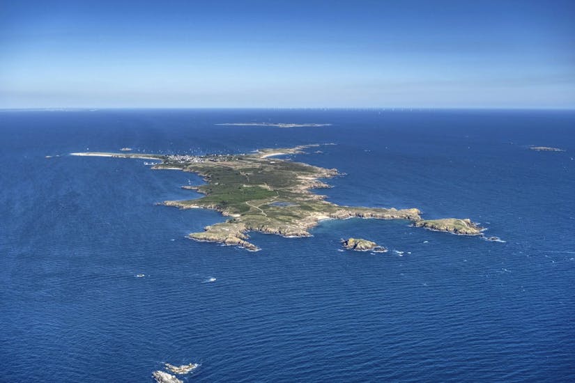 Île que vous voyez lors de l'Excursion en bateau sur l'île de Houat depuis Le Croisic & La Turballe avec Navix Morbihan.